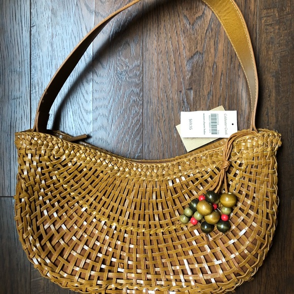 Coldwater Creek woven charm hobo purse NWT - Picture 2 of 7